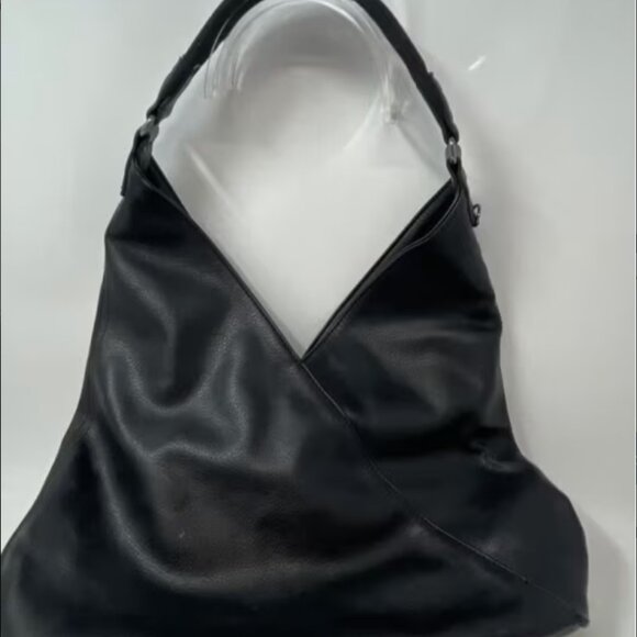 Kipling Olina Black Leather Single Strap Womens Lined Shoulder Handbag - Picture 2 of 9